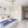bedroom with modern spaces
