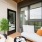 Outside patio connected to living area
