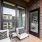 Patio with seats and views